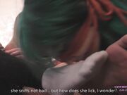 Licking Girls Feet - VALERIA, NICOLE, ELENA and ANNA - Gift for Nicole - PART 1