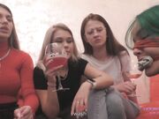 Licking Girls Feet - VALERIA, NICOLE, ELENA and ANNA - Gift for Nicole - PART 1