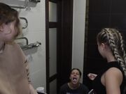 Servants For Girls - ALSU and NICOLE - Don't worry if your face gets wet we will dry it