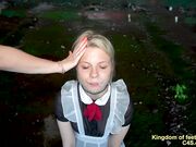 Kingdom of Feet and Slaves - This bitch is worthy only of spitting and dirt