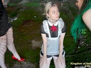 Kingdom of Feet and Slaves - This bitch is worthy only of spitting and dirt