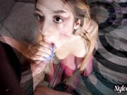 [NylonPerv.com] Middle Eastern Pantyhose Teen Blowjob
