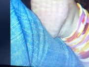 Sucking her toes and biting off her toenail