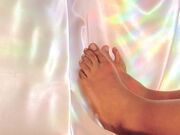 GoddessCarneliaMoonlight Oily Ebony Foot Worship