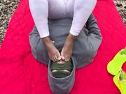 Thee1Princess Public Human Furniture Foot Worship