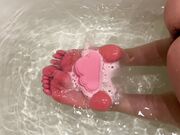 Ladys House LADY FEET IN THE BATHTUB