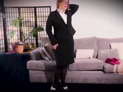 Miss Lollipop Undressing After Hours Teasing and Toes