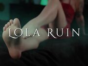 MistressLolaRuin Foot Bitch Boyfriend  Sexy Girlfriend Humiliates You With Her Perfect High Arches Feet Fetish