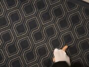 white nylon feet crush