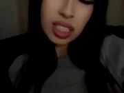 Bratty Latina TEEN showing Feet in Stockings | FREE TELE