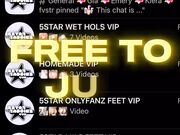 Bratty Latina TEEN showing Feet in Stockings | FREE TELE