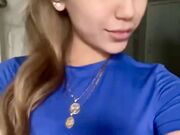 Cute Tiktok TEEN showing Booty and Soles | FREE TELE