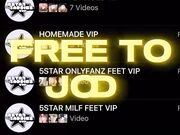 Cute Tiktok TEEN showing Booty and Soles | FREE TELE