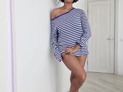 Creamy Pink Pussy - Solo Babe Fingers to Orgasm