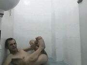 self footjob public 3