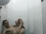 self footjob public 3