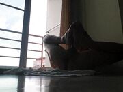self footjob public 8