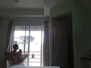 self footjob public 12