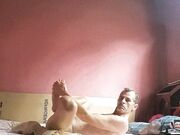 self footjob public 30
