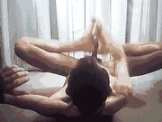 self footjob public 55