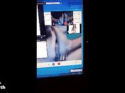 self footjob public 62