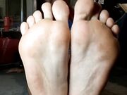 Sexy aussie foot show
