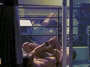 ton  krao recording self footjob balcony