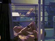ton  krao recording self footjob balcony