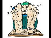 HORNYFOOTSNIFFER - SMELLMYFEETNOW (VERY LOUD)
