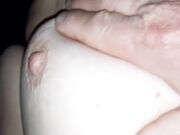 Neighbor's hands and my wife's tits