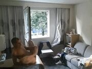 self footjob on the table in morlaix