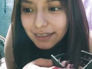 Tiktok latina feet recording