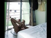toejober love self footjob