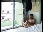 self footjob