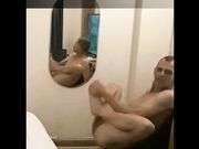 self footjob