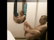 self footjob