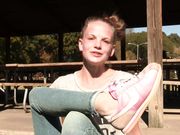 Upcycle - Nikki's pink Nike Cortez