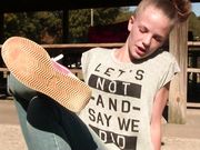 Upcycle - Nikki's pink Nike Cortez