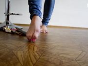 Czech Soles - Cherry and sexy bare feet in sandals