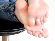 Czech Soles - Cherry and sexy bare feet in sandals