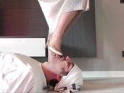 Footdominas - SAKURA - NO MERCY 2 - EXTREME SHOE WORSHIP, DOMINATION AND MOUTHFUCKING PART1