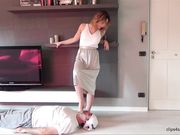 Footdominas - SAKURA - NO MERCY 2 - EXTREME SHOE WORSHIP, DOMINATION AND MOUTHFUCKING PART1