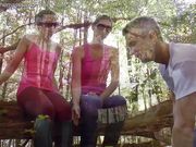 Madame Marissa - Slave licks our muddy riding boots in the woods