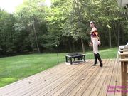 Brat Princess 2 - Princess Sasha Foxx - Bitchy Rider Wants Her Boots Clean