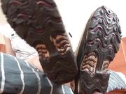 Olivia - Dirtiest Boots in his Life Licking