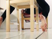 Russian Fetish - Glasha tickles tied Dusya on the chair