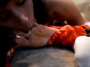 Czech Soles - Christmas special - Sexy girl on girl foot worship