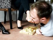 Czech Soles - IT guy foot humiliation shoe worship and foot feeding