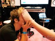 Goddess Alexandra Snow - Public Foot Worship at AVN