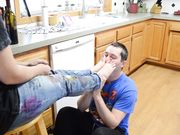 The Sole Mates - Kip Has Her Feet Kissed, Smelled, Licked, And Toes Sucked